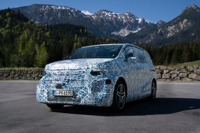 全新電動MPV架構測試中 Mercedes-Benz VLE宣告13小時完成1090km德國至羅馬路程