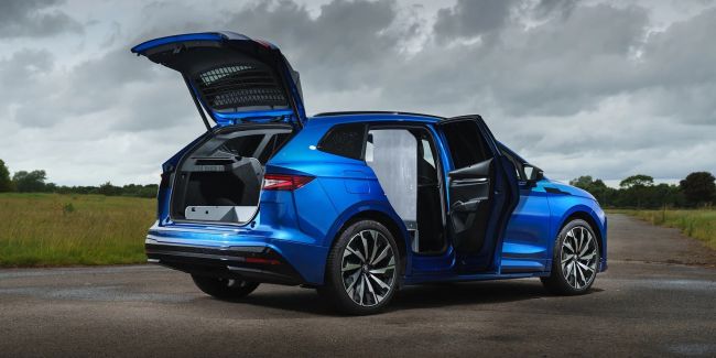 【電動車需求趨緩？轉往商用車或許能有奇效，Skoda Enyaq Cargo首創承用電車直接魔改成貨車啦！】