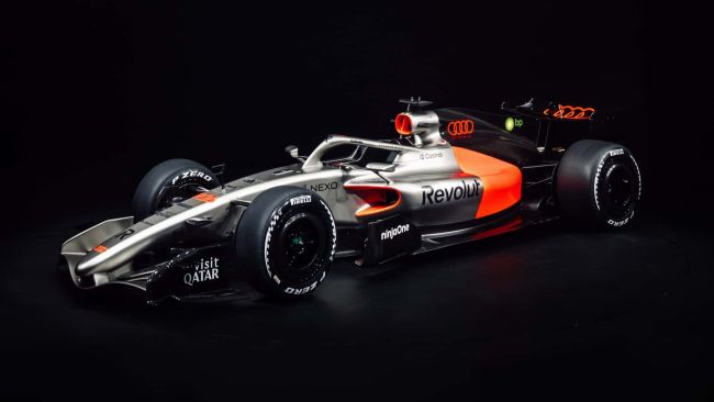 【首戰塗裝正式亮相！Audi Revolut F1正式發佈2026賽季車隊贊助商塗裝樣式，簡潔配色表明對奪冠的專心致志！】