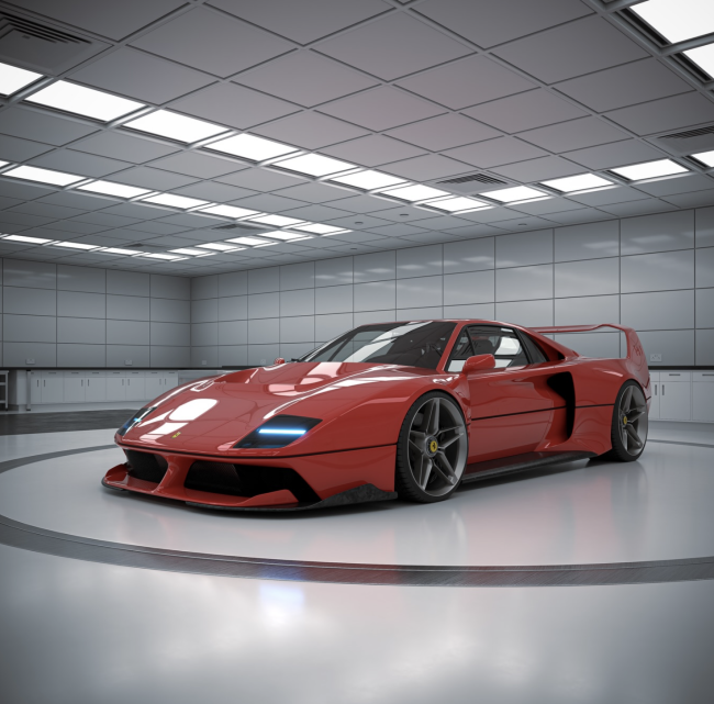 企圖重鑄經典 反倒證明F40的不朽？Fully Leaded新Ferrari F40