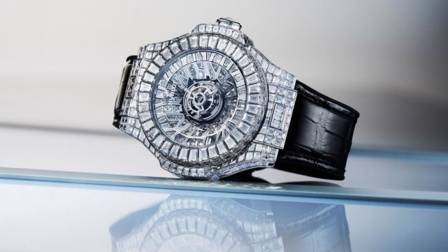 高複雜製錶與頂級珠寶的藝術融合 BIG BANG IMPACT ONE MILLION陀飛輪鑽錶