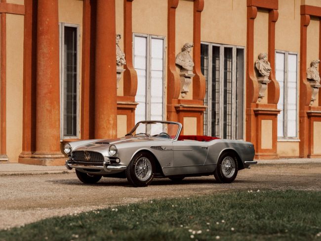 重溫1959年都靈車展絕美身姿 經原廠精心修復並認證的Maserati 3500 GT Vignale Convertible原型車