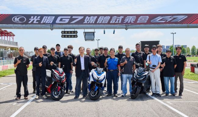 光陽董座柯俊斌宣布代言!親為白牌跑旅 G7 品質「掛保證」 「不怕貨比貨,試了就知道」首場消費者試乘會倒數中「歡迎來戰!」