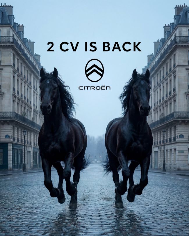 經典法國汽車圖騰即將重生 全新電動Citroën 2CV預告10月巴黎車展亮相