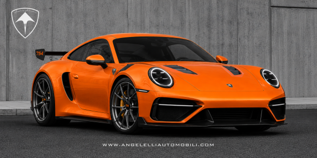 【超過800匹的中置引擎911來襲！Angelelli Automobilli 限量打造客製化極限911變體Type 754！】