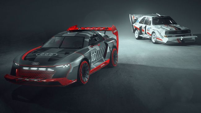 電動也能結合經典和暴力性能 Audi S1 e-tron quattro Hoonitron金卡納原型賽車