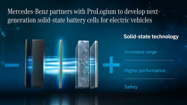 Mercedes-Benz與電池供應商合作 開發全新固態電池！