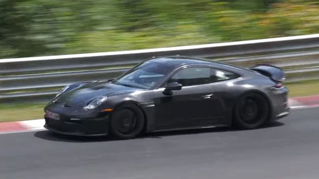 確認移植GT3 RS性能科技？較Touring Package更戰鬥的Porsche 911 ST測試中