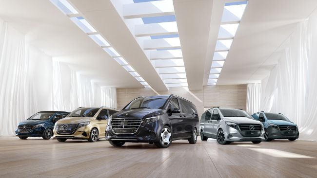 Mercedes-Benz V-Class家族全面進化！二度小改款車型登場