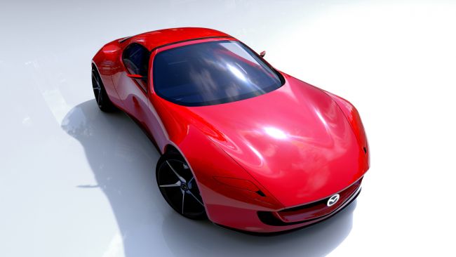 轉子引擎發電的全新RX跑車？Mazda Iconic SP Concept