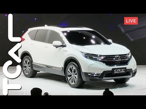[2017 上海車展] Honda CR-V Sport Hybrid 全球首發