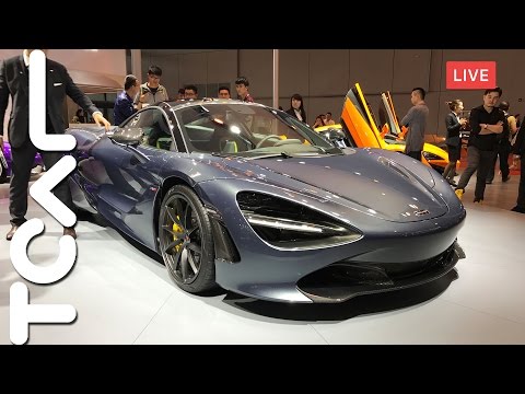 [2017 上海車展] McLaren 720S 太空迴力鏢